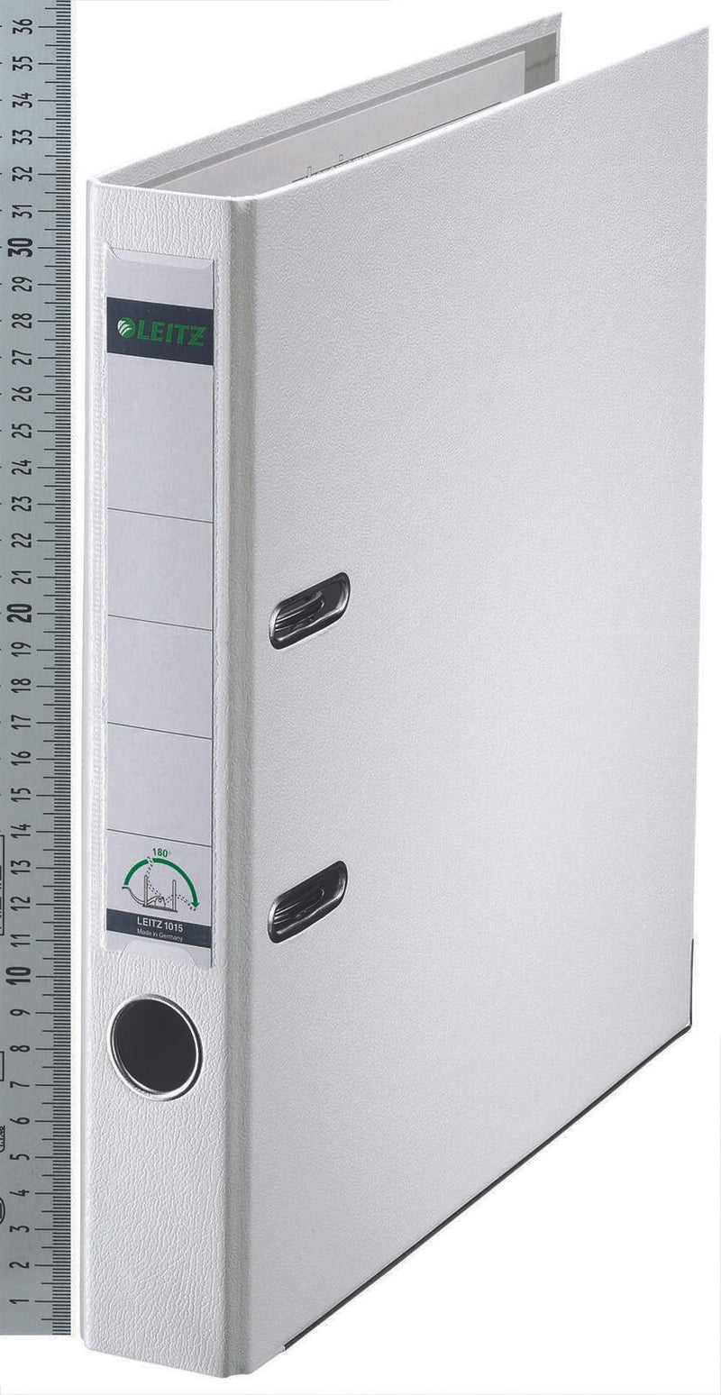 LEITZ Ordner Rückenbreite 5.2 cm DIN A4 Kunststoff weiß