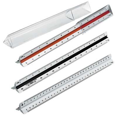 M + R Dreikantlineal 30 cm