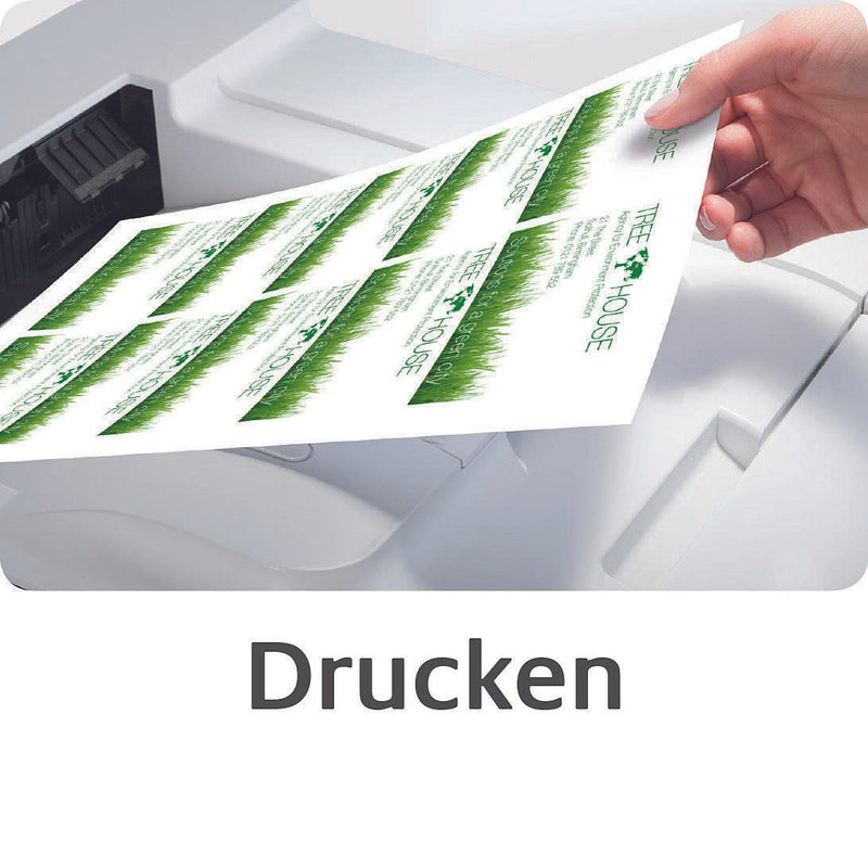 AVERY Zweckform Visitenkarten 270 g/m² satiniert ultraweiß