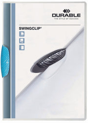 DURABLE Klemmhefter Swingclip DIN A4 mittelblau