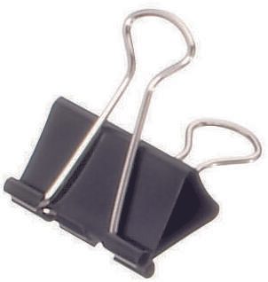 MAUL Foldbackklammern schwarz 3.2 cm