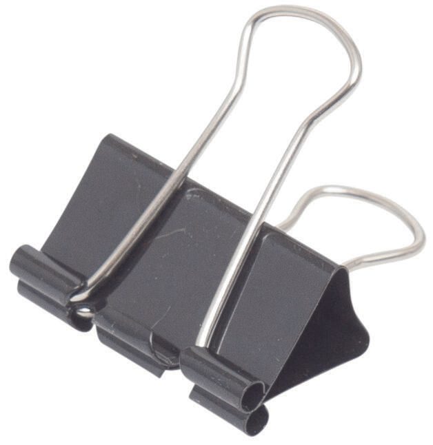 MAUL Foldbackklammern schwarz 3.2 cm
