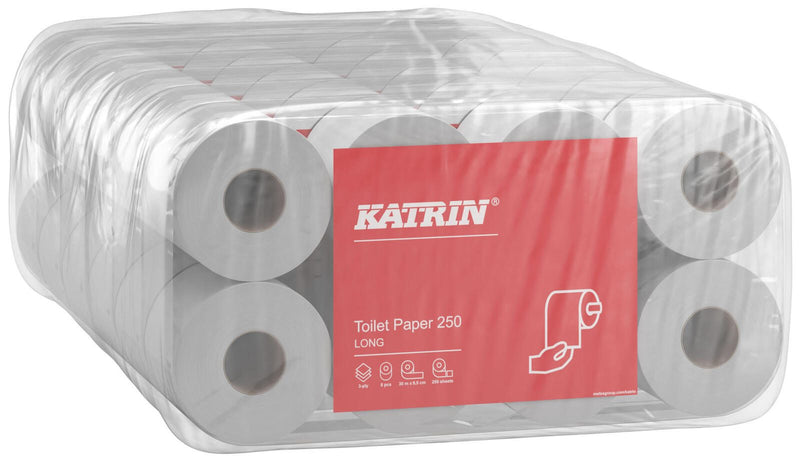 KATRIN Toilettenpapier 250 LONG 3-lagig