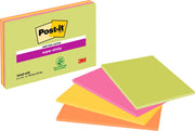 Post-it® Super Sticky Meeting Notes Haftnotizen 15,2 x 10,1 cm