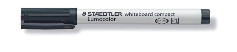 STAEDTLER compact Lumocolor Whiteboard-Marker 1.0 - 2.0 mm Schwarz