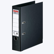 herlitz Ordner Rückenbreite 8 cm DIN A4 Kunststoff schwarz