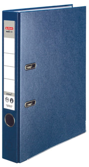 herlitz Ordner Rückenbreite 5 cm DIN A4 Kunststoff blau