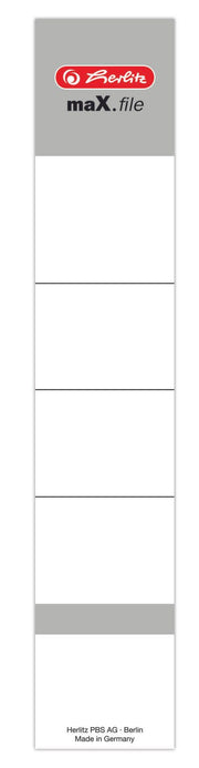 herlitz maX.file Ordneretiketten für 5 cm Rückenbreite 36,0 x 191,0 mm