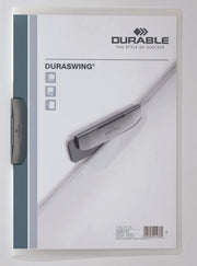 DURABLE Klemmhefter Duraswing DIN A4 graphit