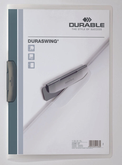 DURABLE Klemmhefter Duraswing DIN A4 graphit