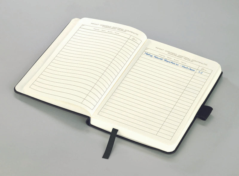 SIGEL Conceptum® Notizbuch ca. DIN A5 kariert, 194 Seiten