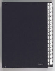 LEITZ Pultordner DIN A4 32 Taben schwarz