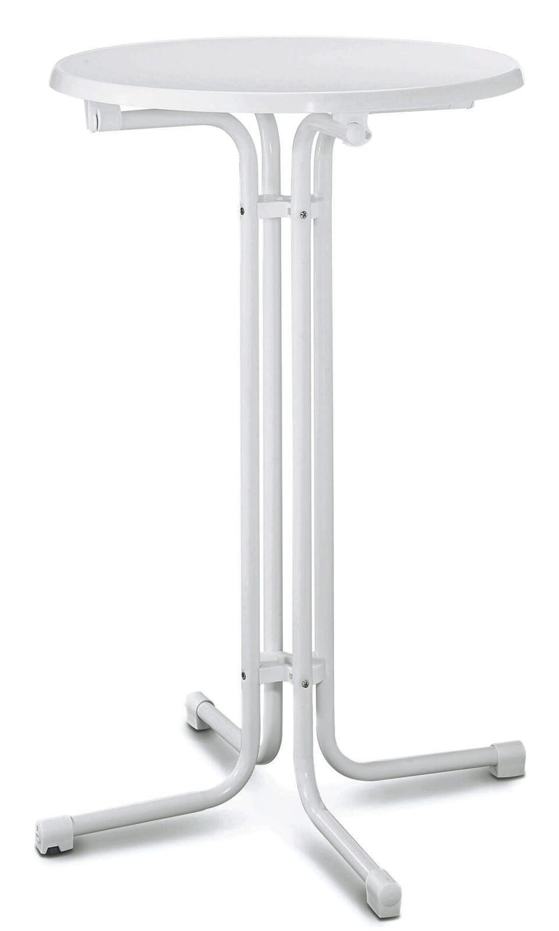 MFG Freizeitmöbel Stehtisch weiß