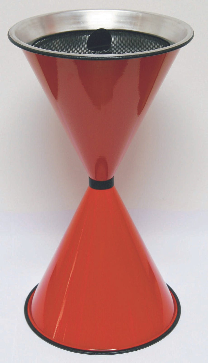 SZ Metall Standaschenbecher rot