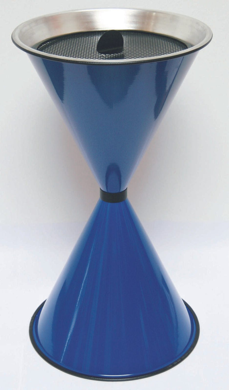 SZ Metall Standaschenbecher blau