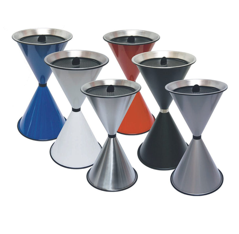 SZ Metall Standaschenbecher silbermetallic