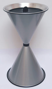 SZ Metall Standaschenbecher silbermetallic