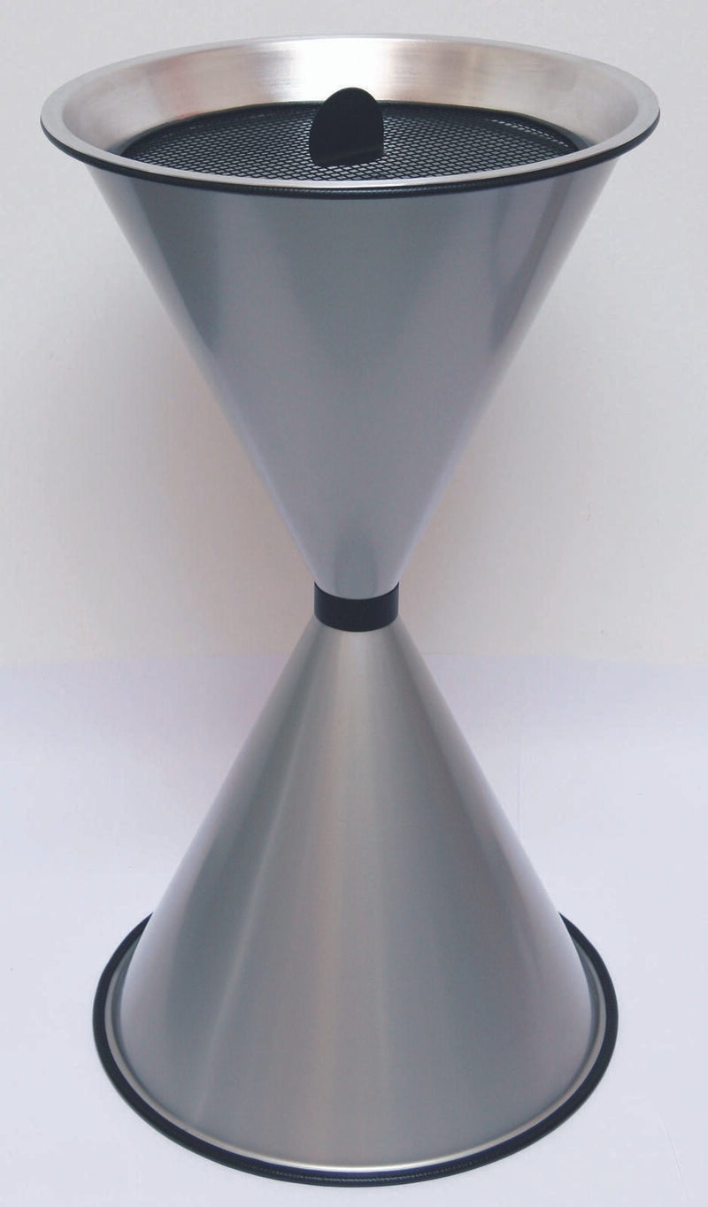 SZ Metall Standaschenbecher silbermetallic