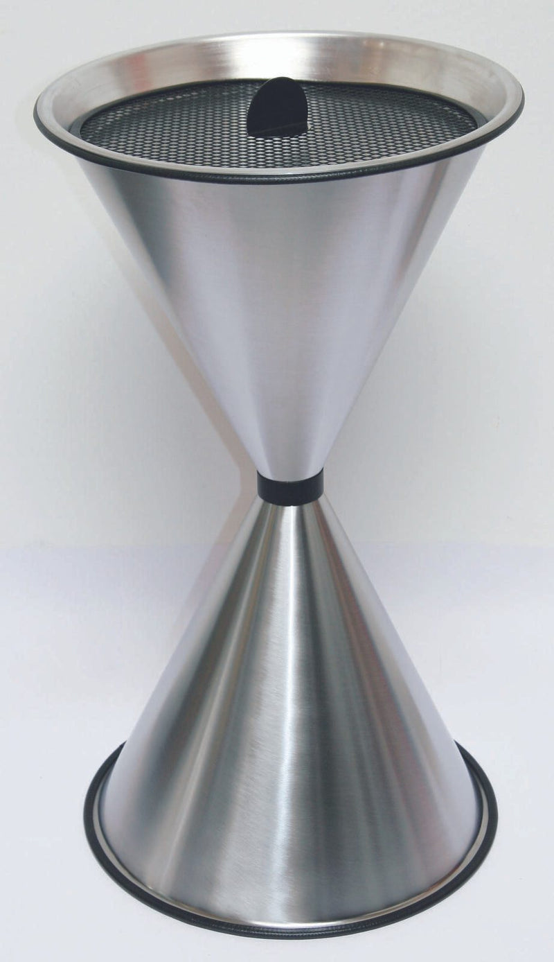 SZ Metall Standaschenbecher silber