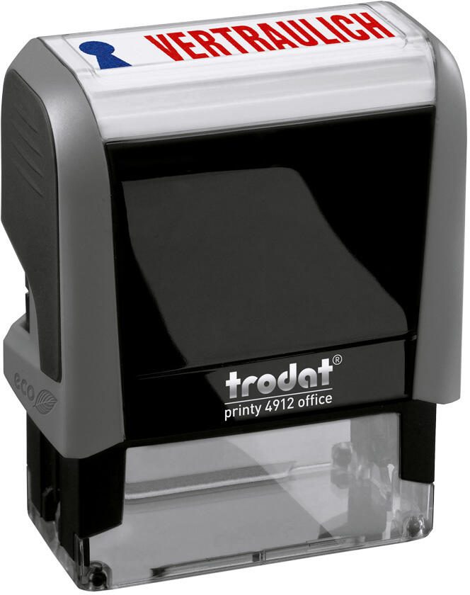 trodat Textstempel Office Ecoprinty 'VERTRAULICH'