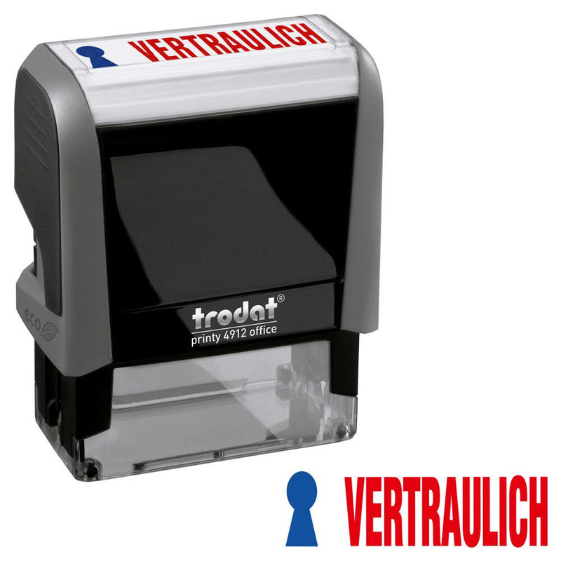 trodat Textstempel Office Ecoprinty 'VERTRAULICH'