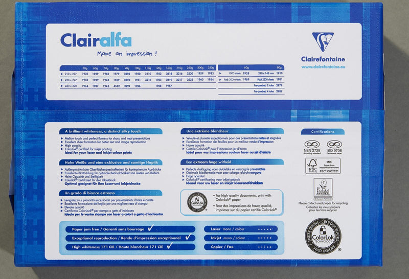 Clairefontaine Kopierpapier DIN A3 100 g/m²