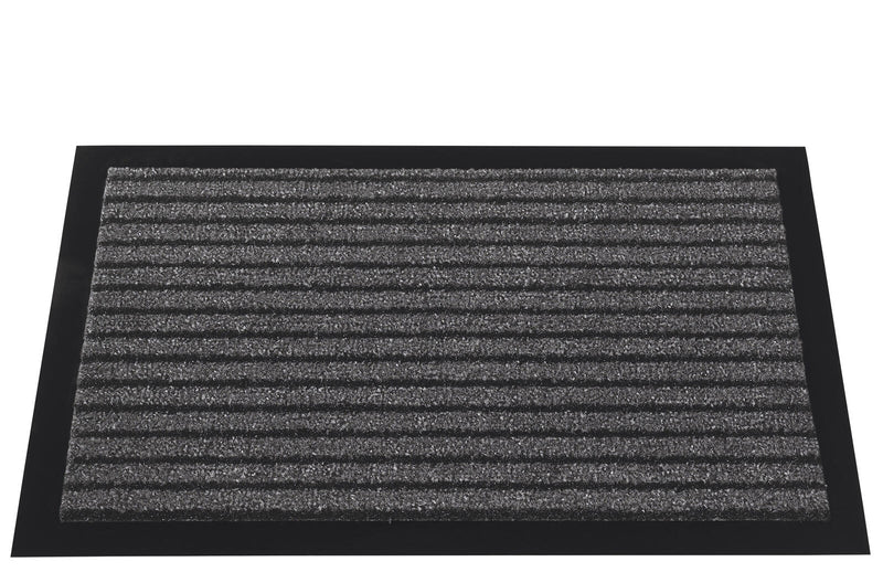 Mercury Fußmatte Grattant 40,0 x 60,0 cm anthrazit gemustert