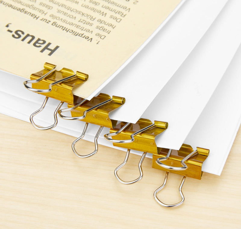 MAUL Foldbackklammern gold 1.9 cm