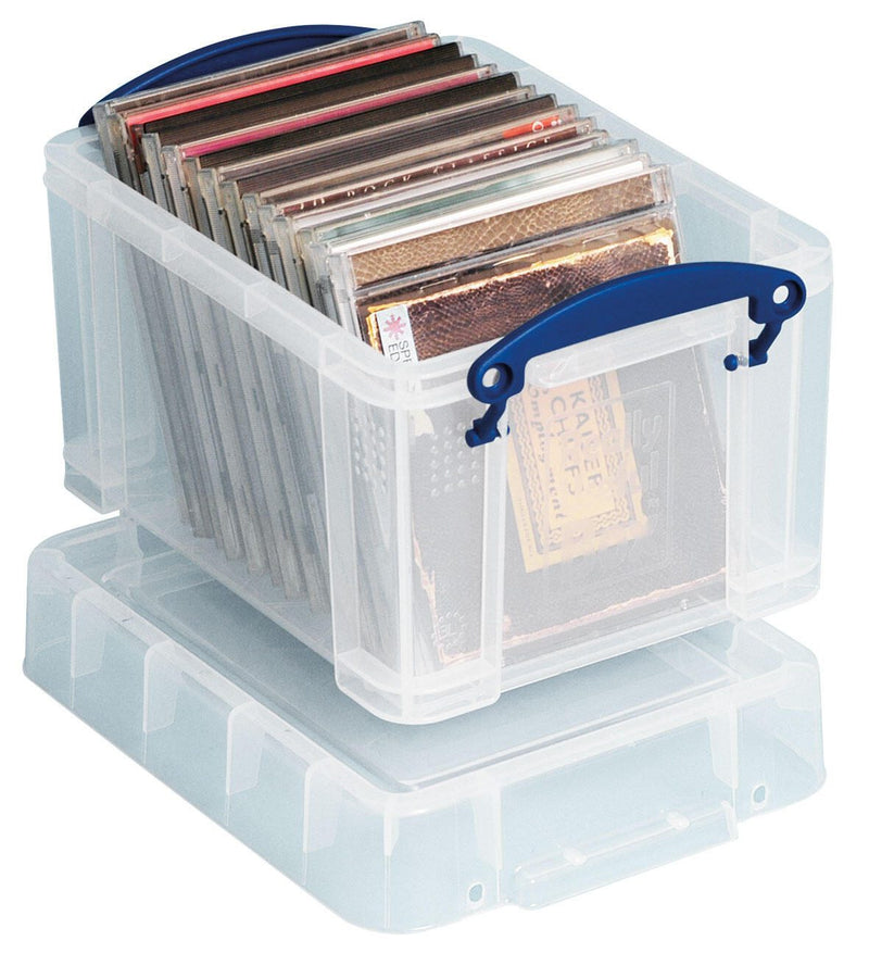 Really Useful Box Aufbewahrungsbox 3,0 l - 24,5 x 18,0 x 16,0 cm transparent