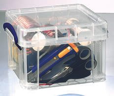 Really Useful Box Aufbewahrungsbox 3,0 l - 24,5 x 18,0 x 16,0 cm transparent