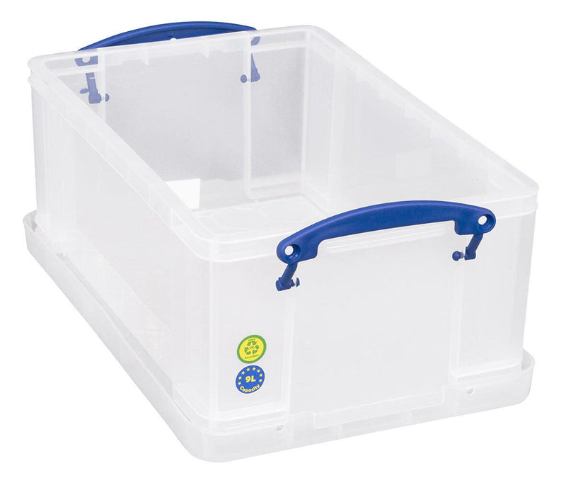 Really Useful Box Aufbewahrungsbox 9,0 l - 39,5 x 25,5 x 15,5 cm transparent