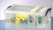 Really Useful Box Aufbewahrungsbox 12,0 l - 46,5 x 27,0 x 15,0 cm transparent