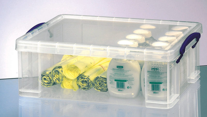 Really Useful Box Aufbewahrungsbox 12,0 l - 46,5 x 27,0 x 15,0 cm transparent