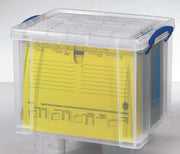 Really Useful Box Aufbewahrungsbox 19,0 l - 39,5 x 25,5 x 29,0 cm transparent