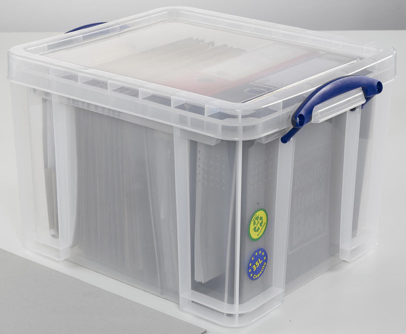 Really Useful Box Aufbewahrungsbox 35,0 l - 48,0 x 39,0 x 31,0 cm transparent