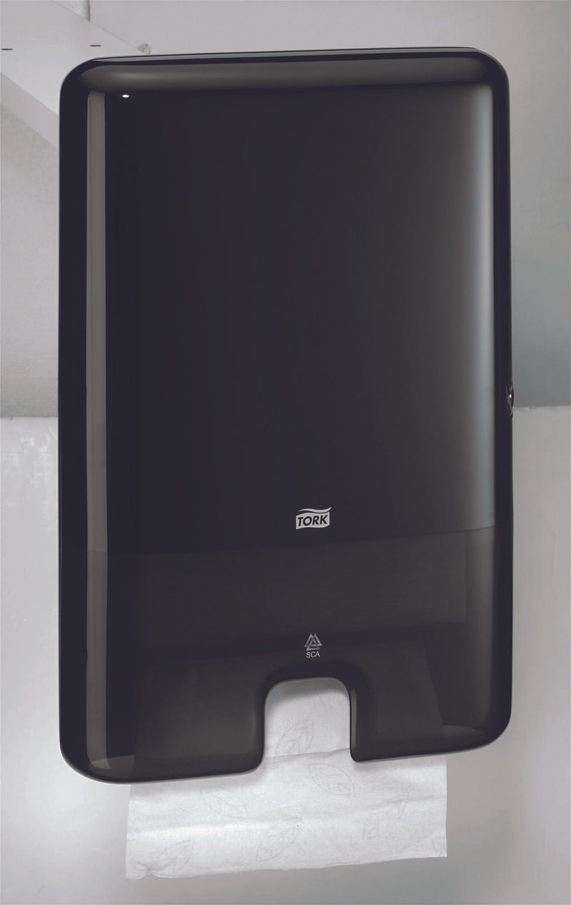 TORK Papierhandtuchspender Elevation Xpress® H2 600 Tücher schwarz