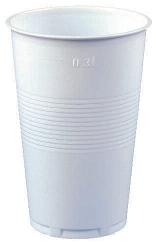 STARPAK Einweg-Trinkbecher 7.8 cm 0,3 l weiß