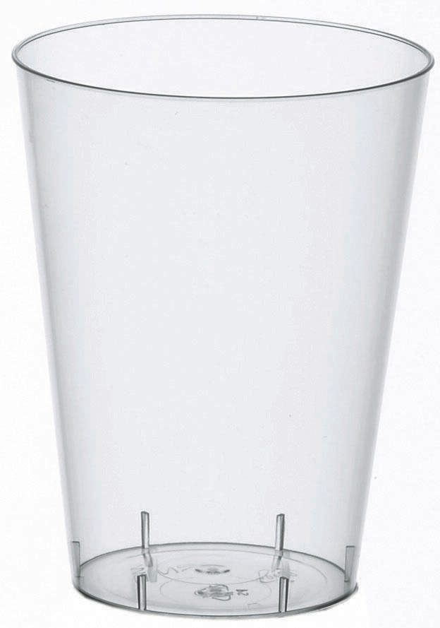 STARPAK Einweg-Trinkbecher 9 cm 0,4 l glasklar