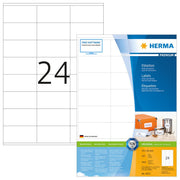 HERMA Etiketten 4633 weiß 70,0 x 36,0 mm