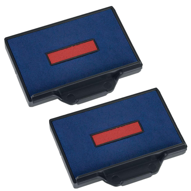 trodat Ersatzstempelkissen 5,6 x 3,3 cm blau/rot