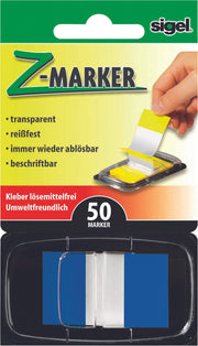 SIGEL Z-Marker Haftmarker 2,5 x 4,3 cm