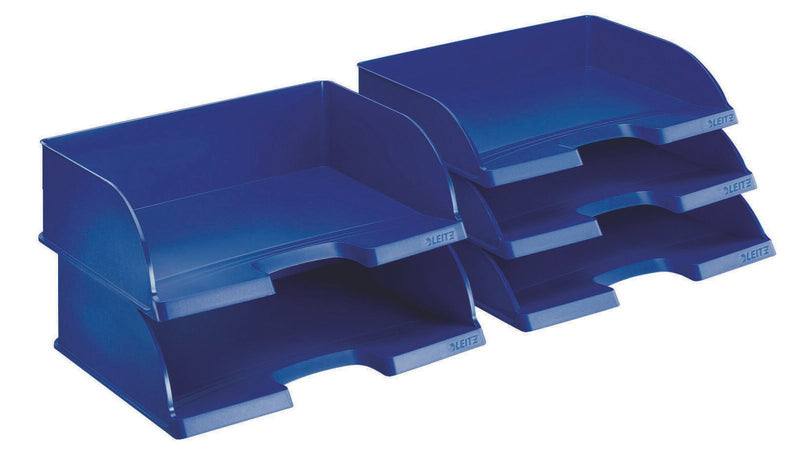 LEITZ Briefablage Standard quer Plus DIN A4 quer blau