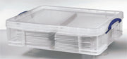 Really Useful Box Aufbewahrungsbox 33,0 l - 71,0 x 44,0 x 16,5 cm transparent