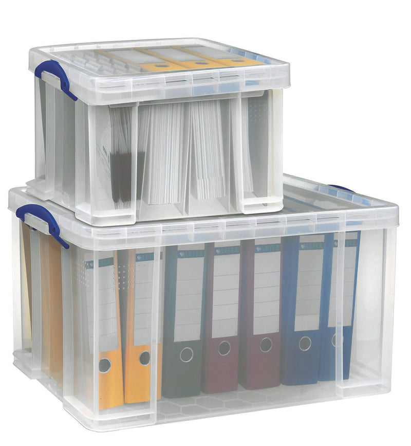Really Useful Box Aufbewahrungsbox 84,0 l - 71,0 x 44,0 x 38,0 cm transparent