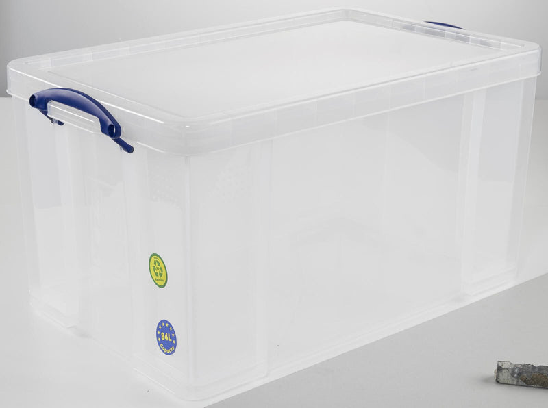Really Useful Box Aufbewahrungsbox 84,0 l - 71,0 x 44,0 x 38,0 cm transparent