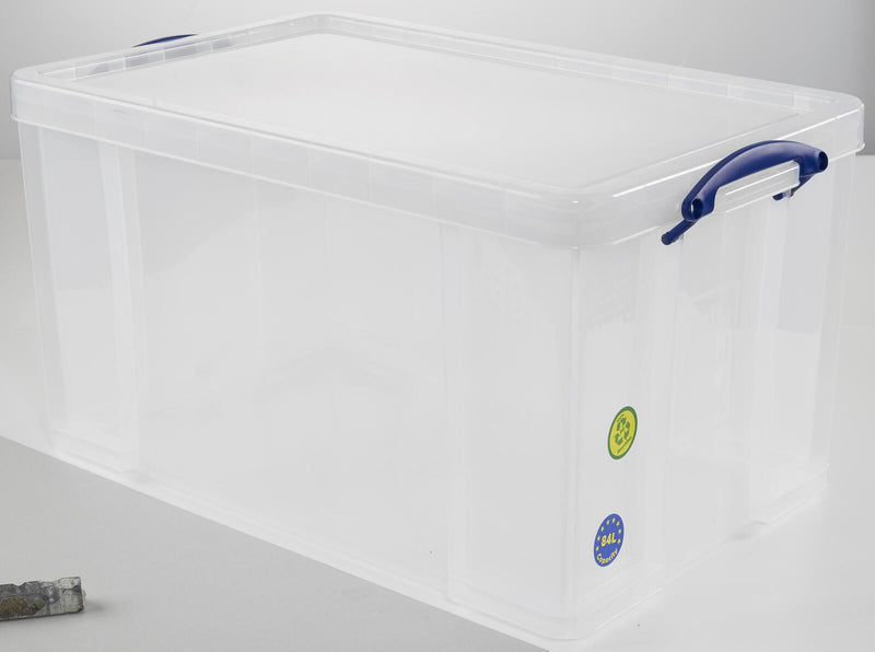 Really Useful Box Aufbewahrungsbox 84,0 l - 71,0 x 44,0 x 38,0 cm transparent