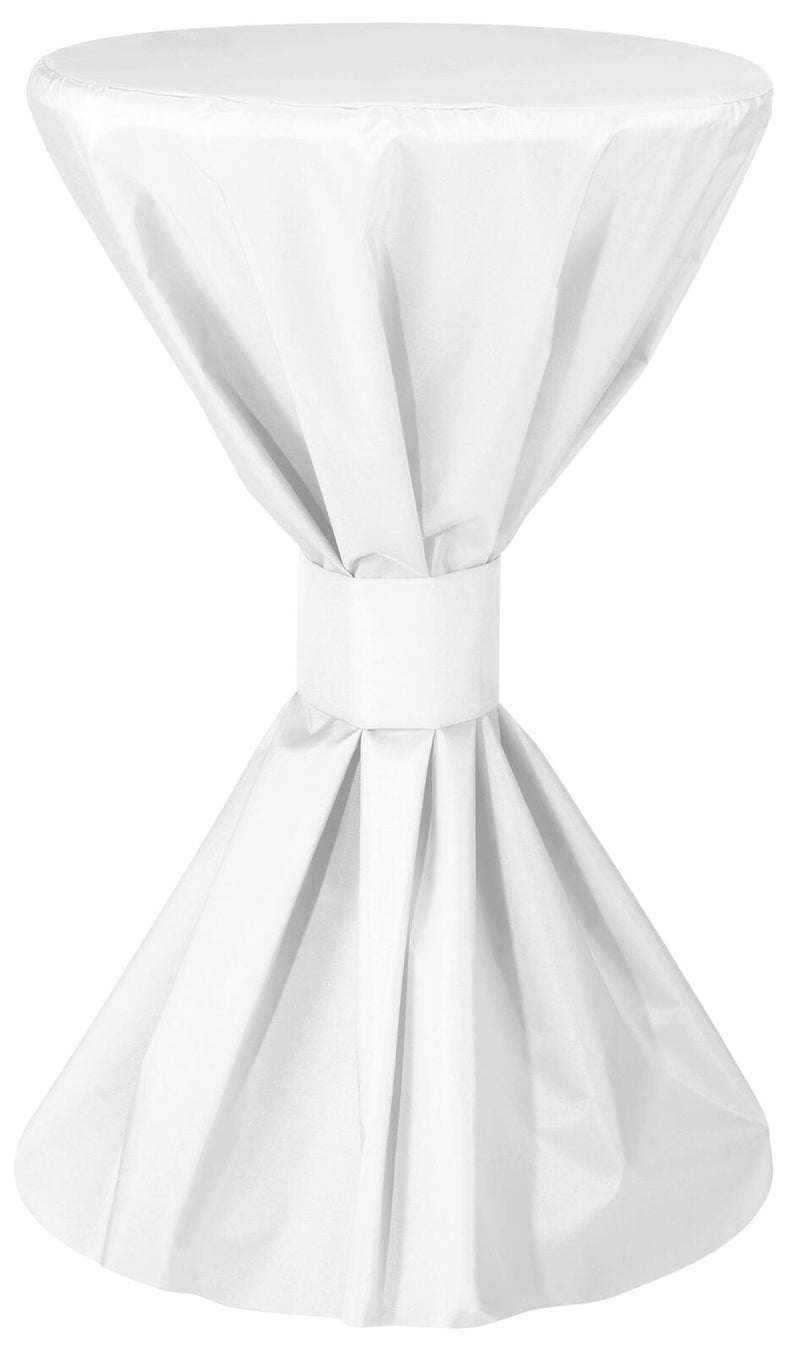 MFG Freizeitmöbel Stehtischhusse weiß Ø 70 cm