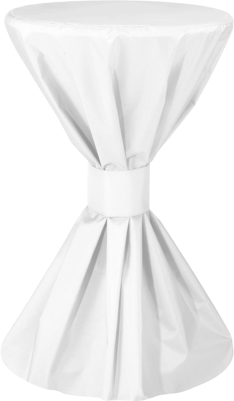 MFG Freizeitmöbel Stehtischhusse weiß Ø 70 cm