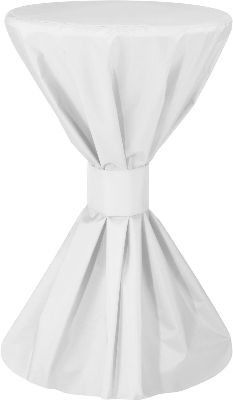 MFG Freizeitmöbel Stehtischhusse weiß Ø 70 cm