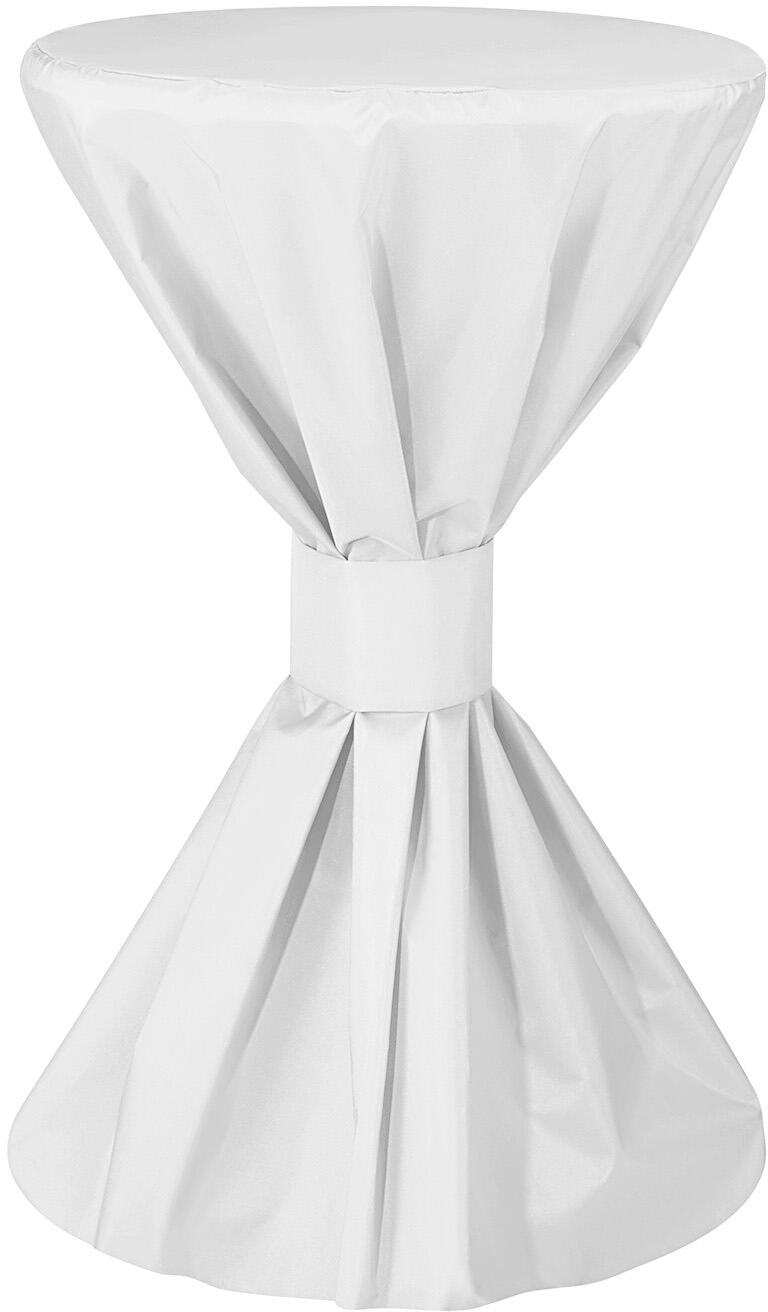 MFG Freizeitmöbel Stehtischhusse weiß Ø 70 cm